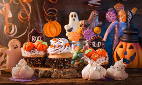 Zombie cupcakes și brioșe de temut